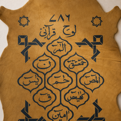 Leather Calligraphy KB208