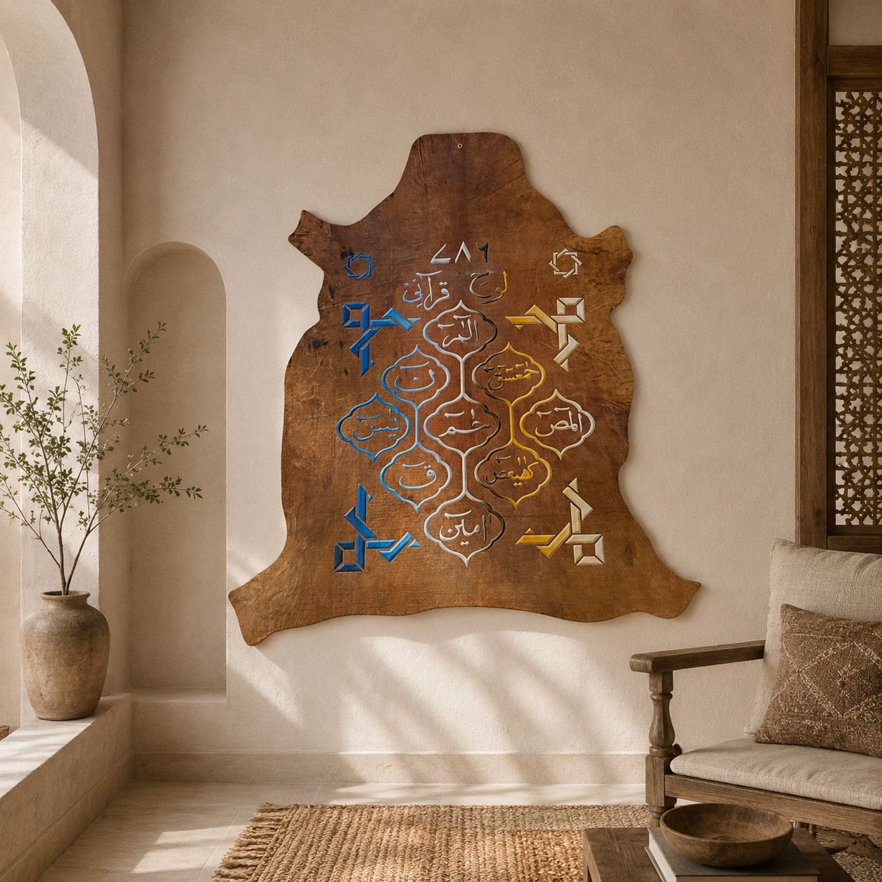 Leather Calligraphy KB223