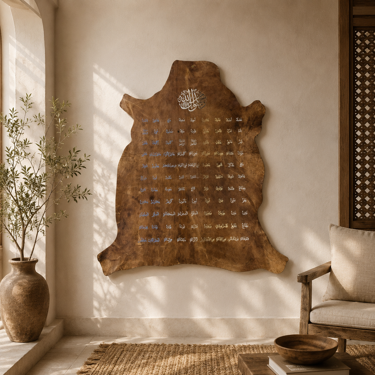 Leather Calligraphy KB224