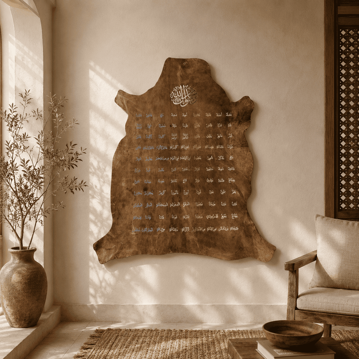Leather Calligraphy KB224