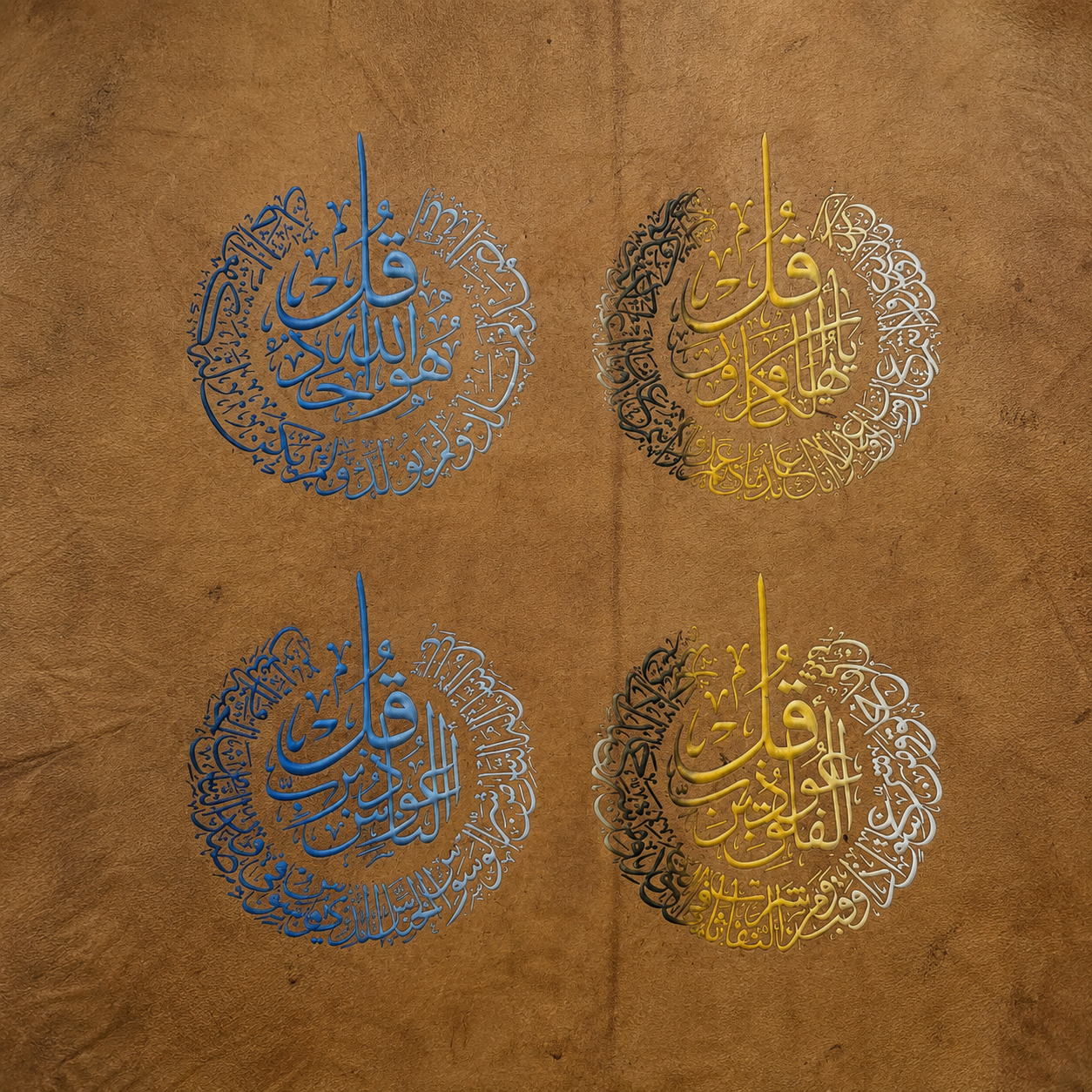 Leather Calligraphy KB235