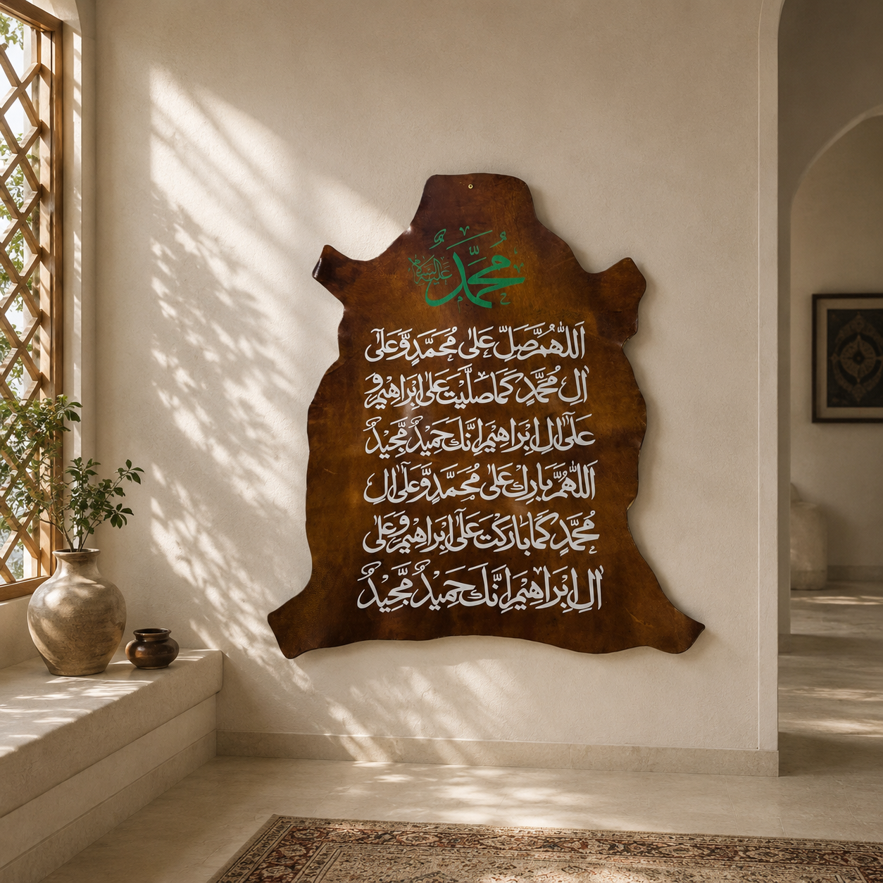 Leather Calligraphy KB241