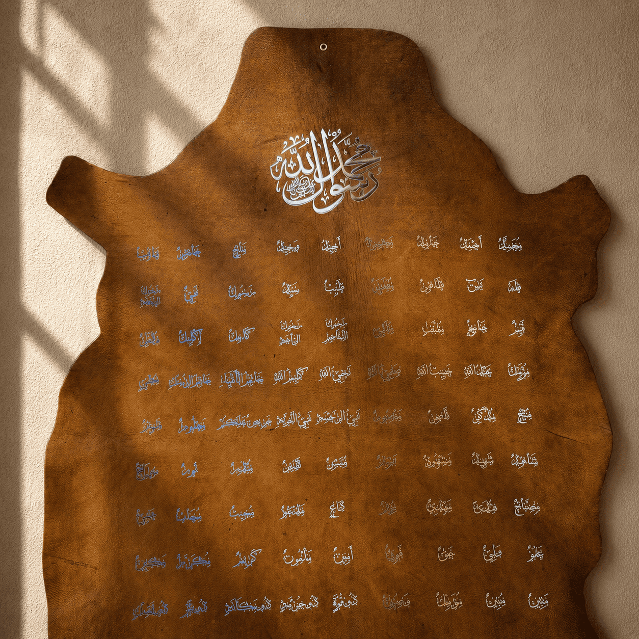 Leather Calligraphy KB254