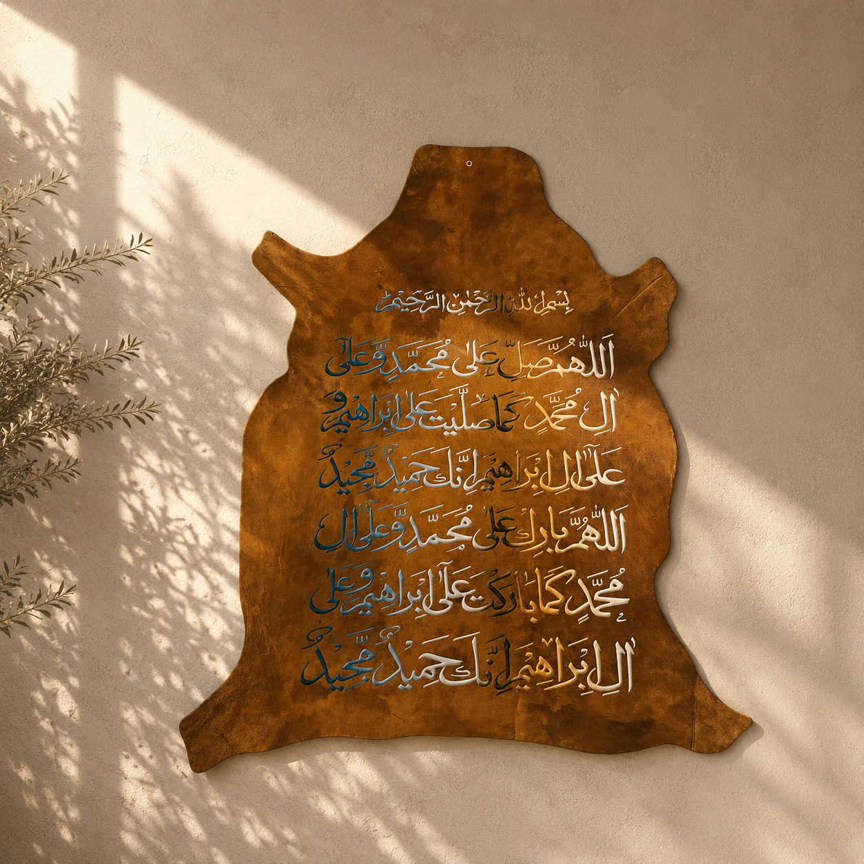 Leather Calligraphy KB260