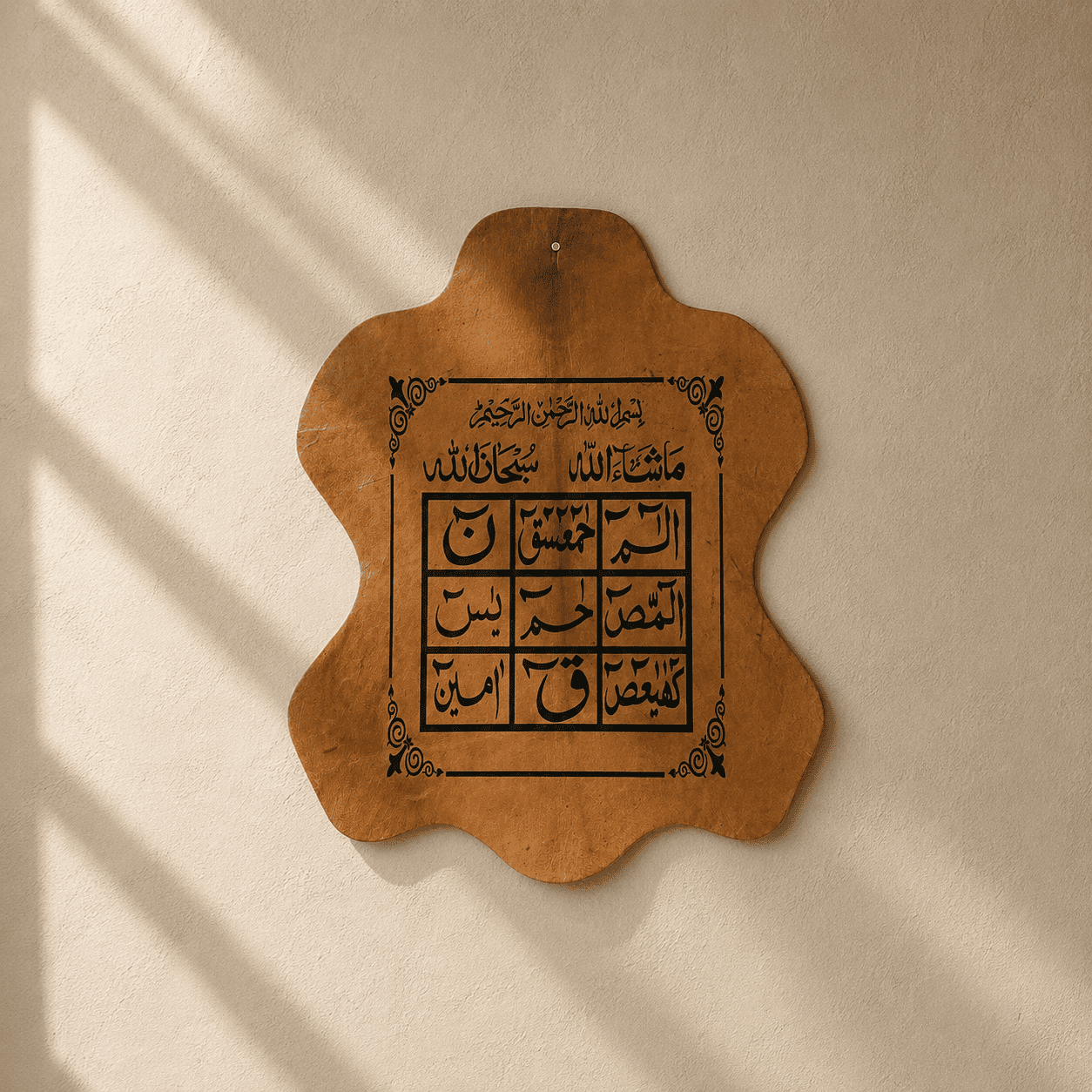 Leather Calligraphy KS103