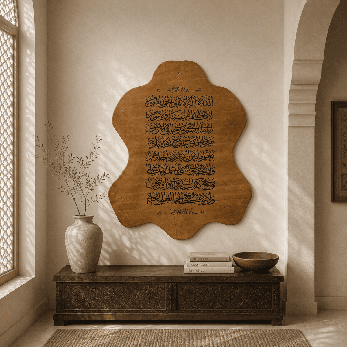 Leather Calligraphy KS113