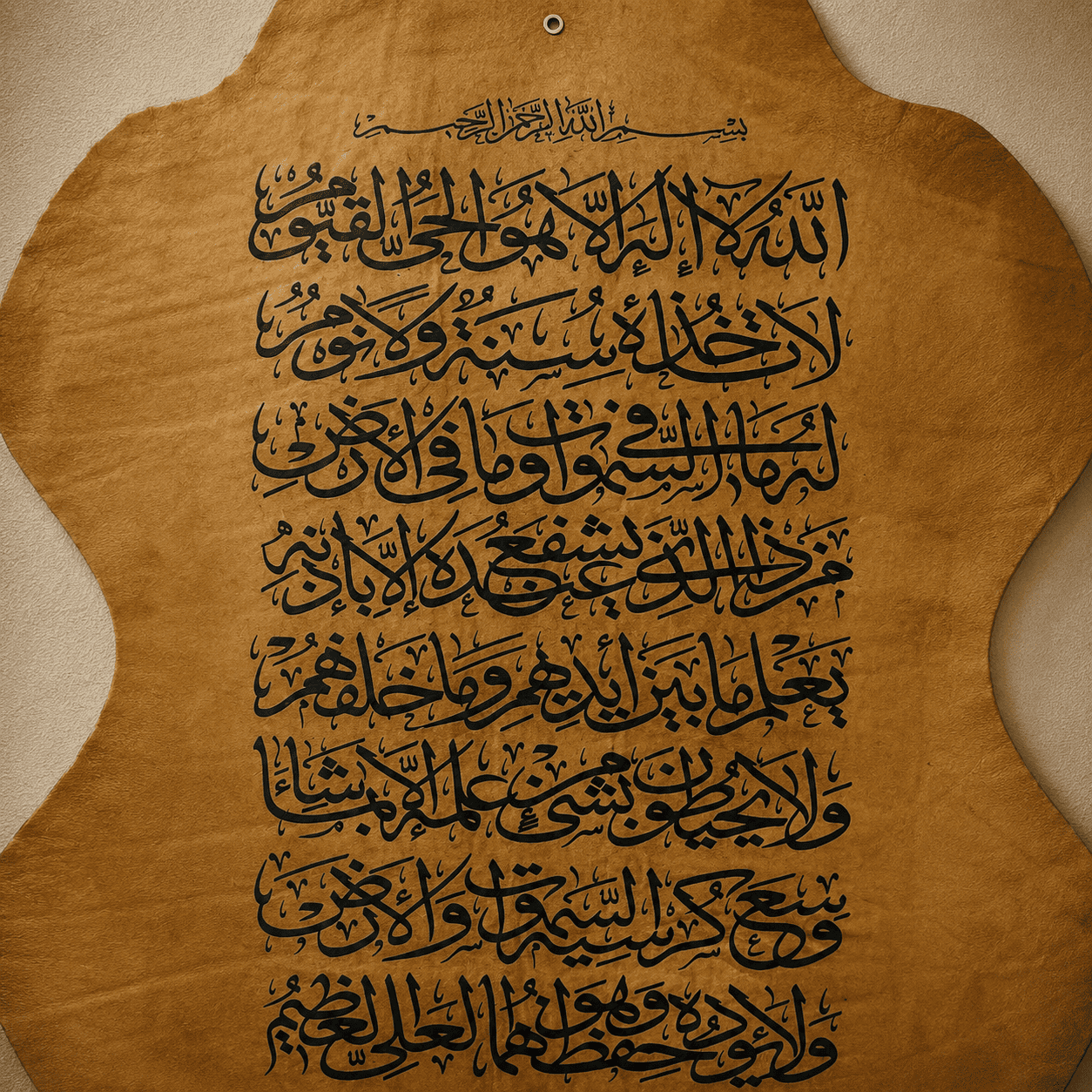 Leather Calligraphy KS113