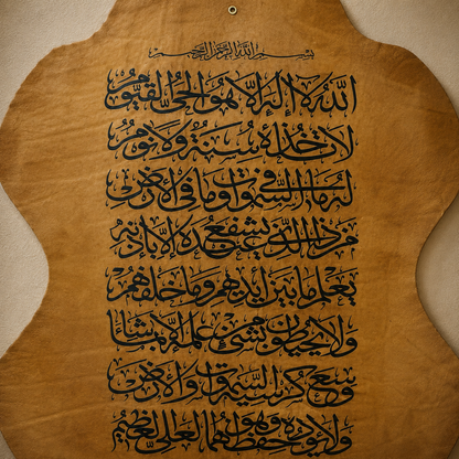Leather Calligraphy KS113
