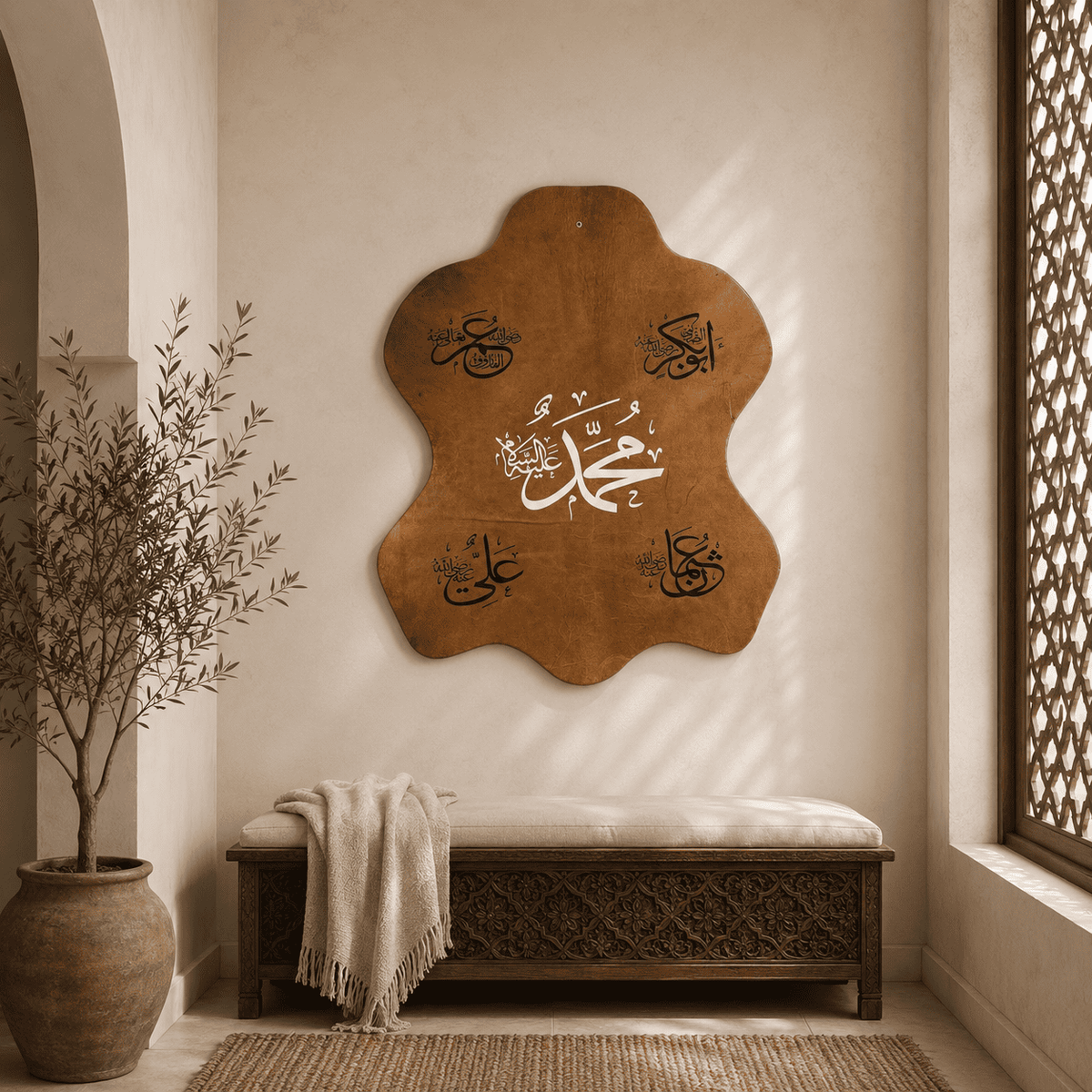 Leather Calligraphy KS114