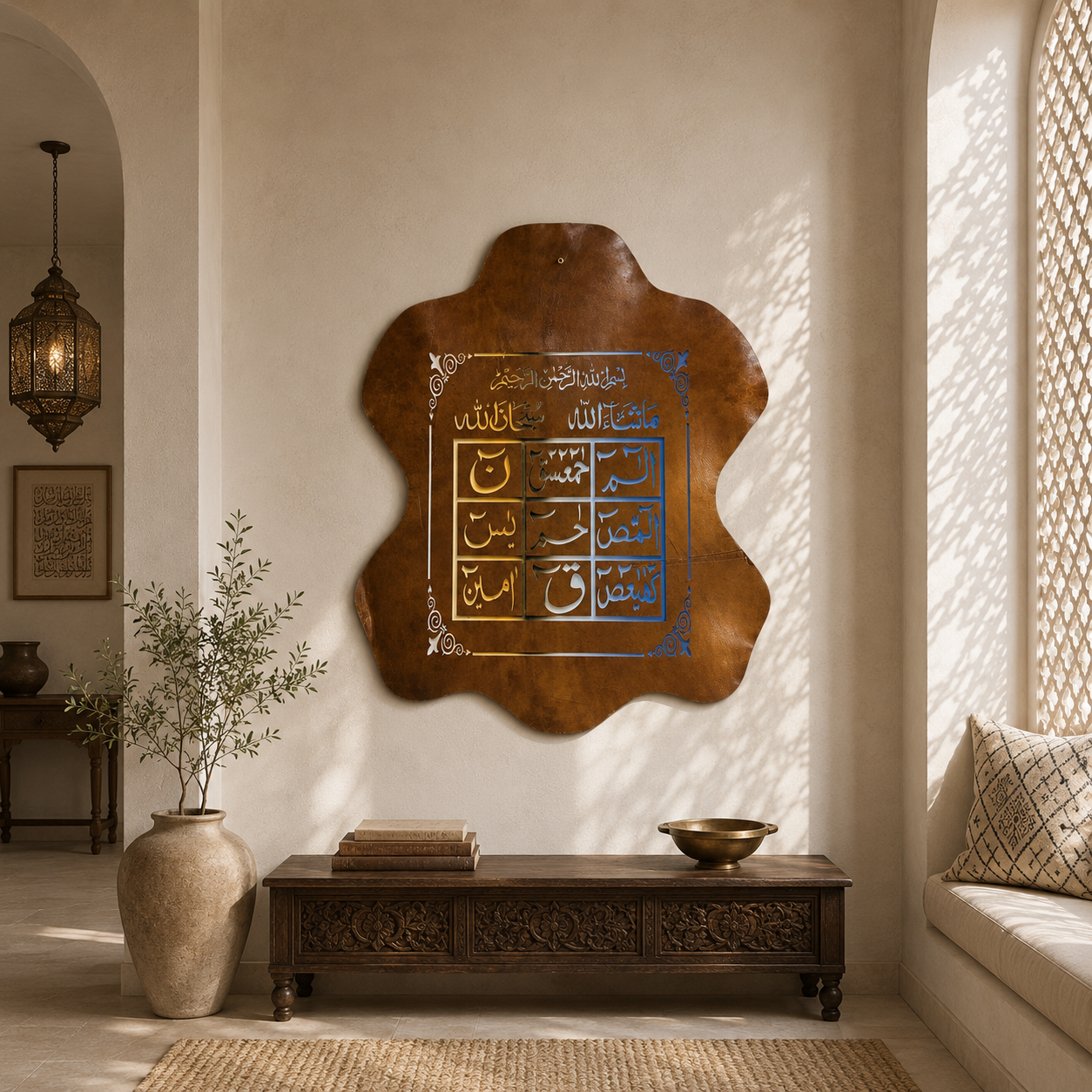 Leather Calligraphy KS122
