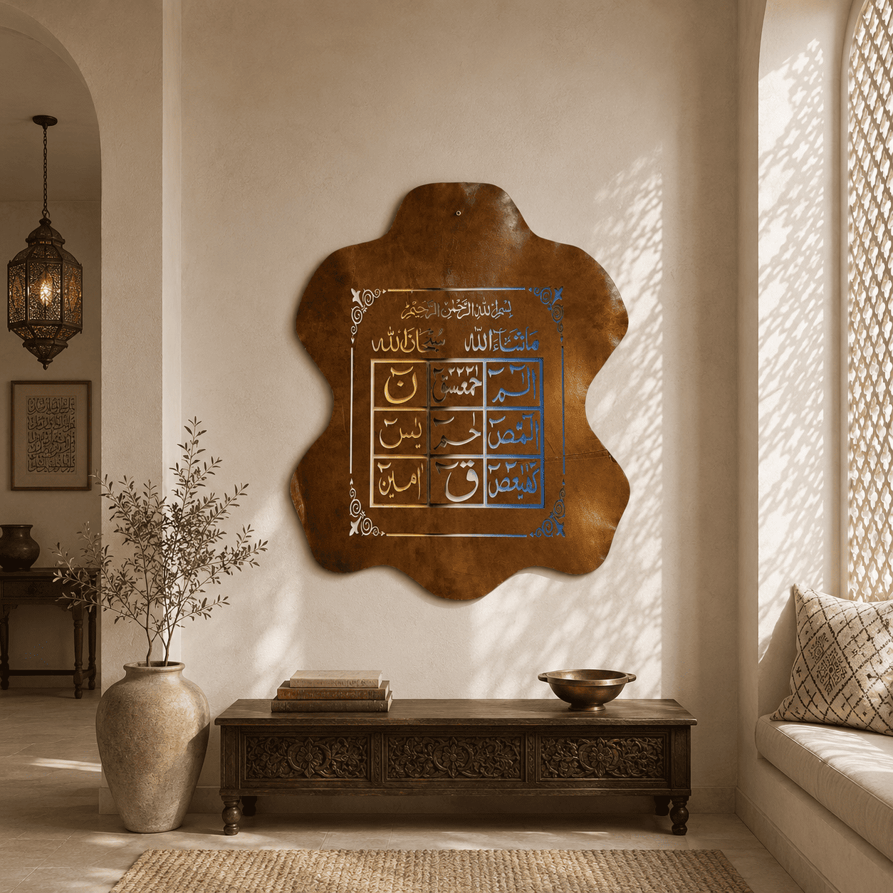 Leather Calligraphy KS122