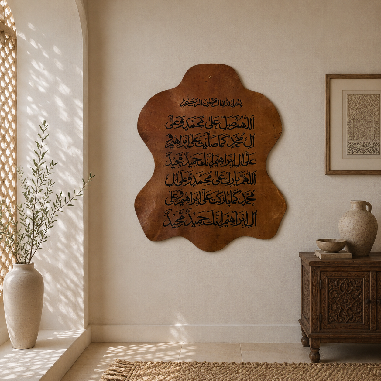 Leather Calligraphy KS126