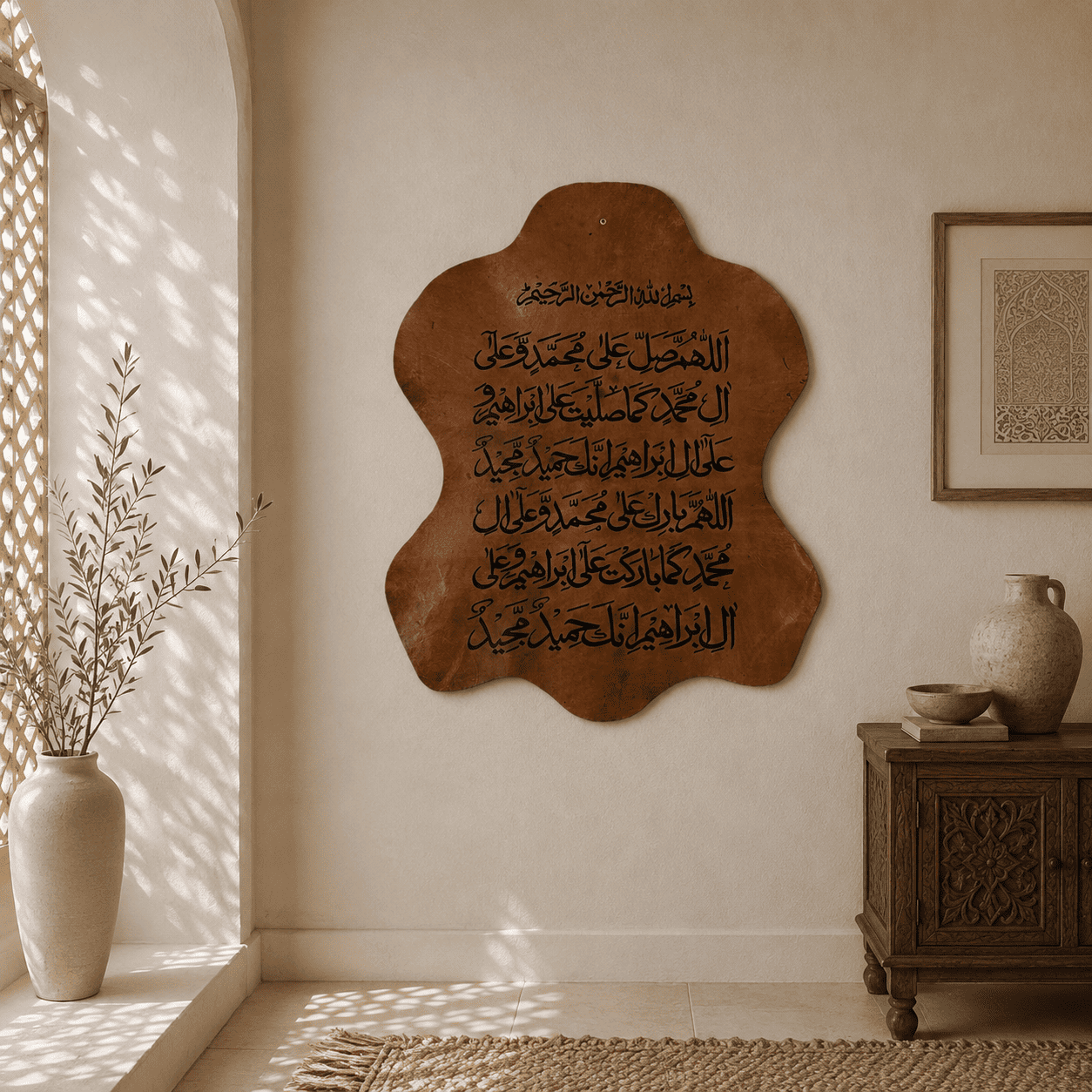 Leather Calligraphy KS126