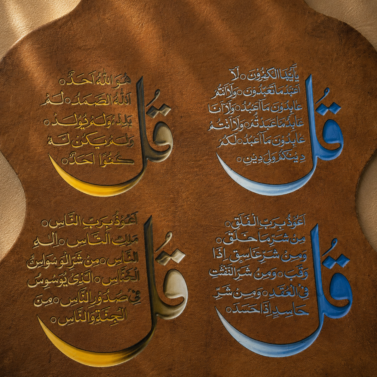 Leather Calligraphy KS132