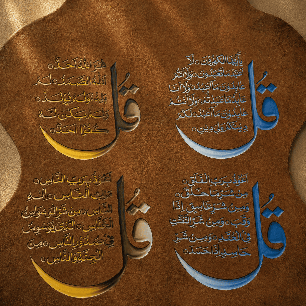 Leather Calligraphy KS132