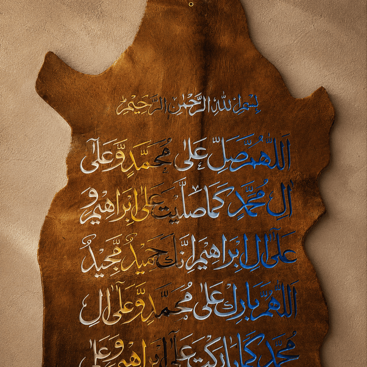 Leather Calligraphy KS201