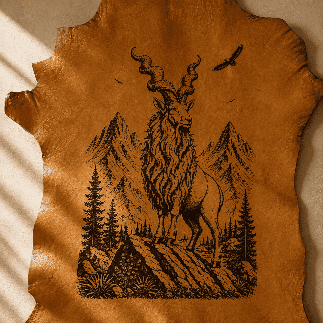 LA-101 The Mountain Monarch 32x24