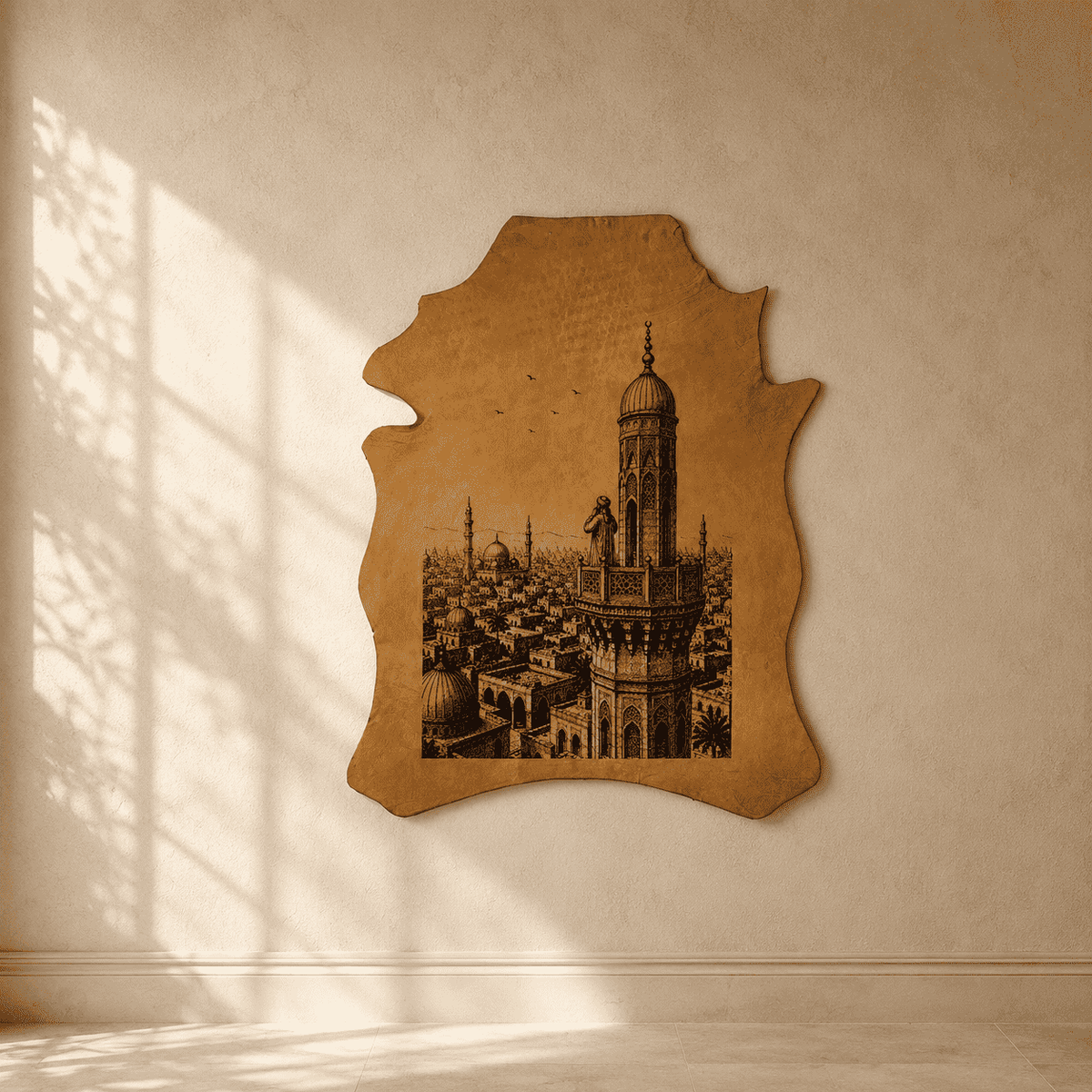 LA-125 The City of Minarets 32x24 INCH
