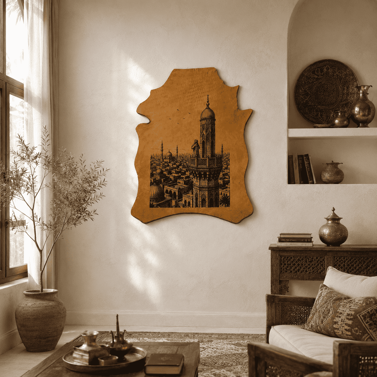 LA-125 The City of Minarets 32x24 INCH