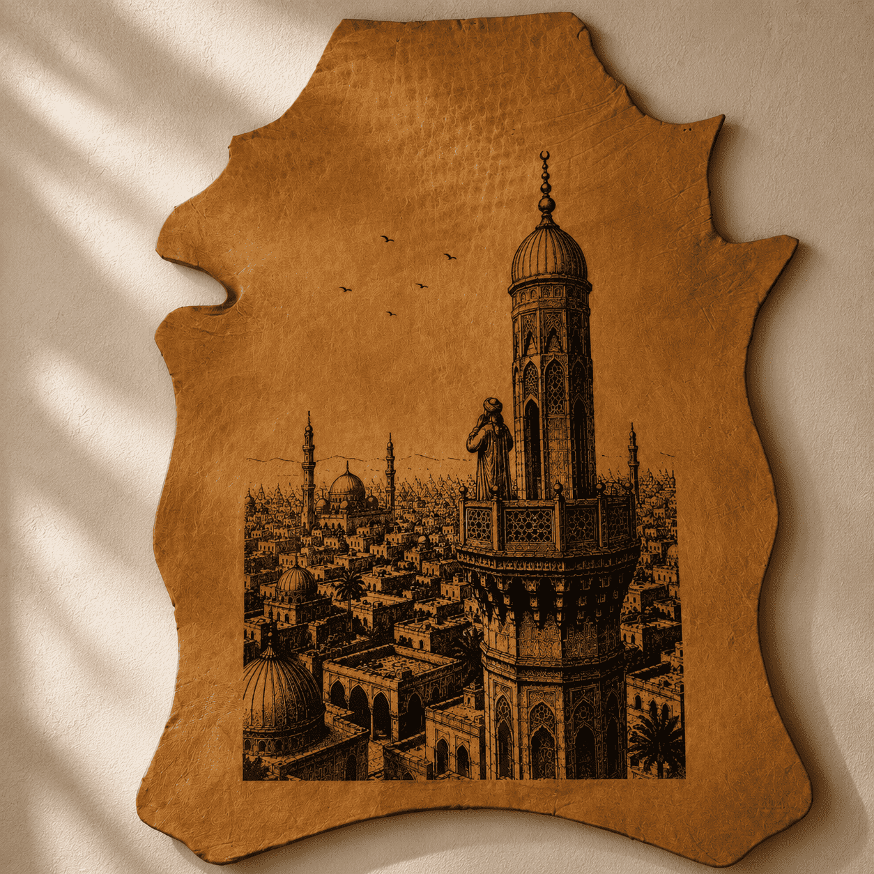 LA-125 The City of Minarets 32x24 INCH