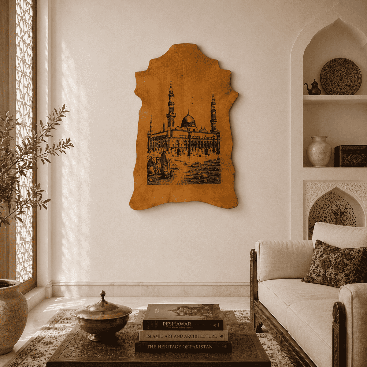 LA-128 The Prophet’s Mosque 32x24 INCH