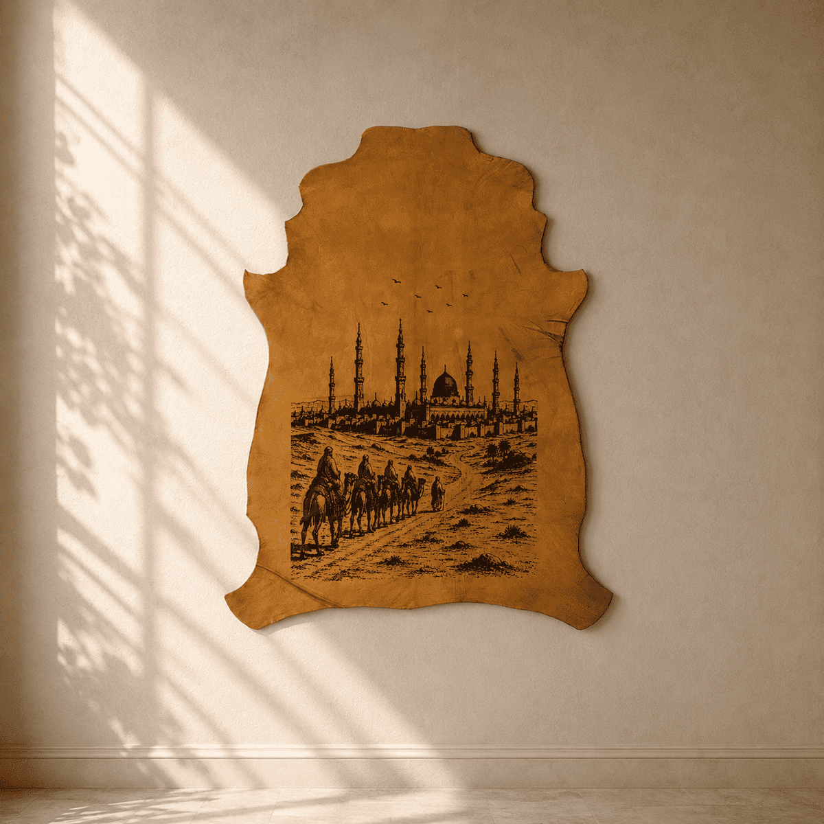 LA-129 The Journey to Madinah 32x24 INCH