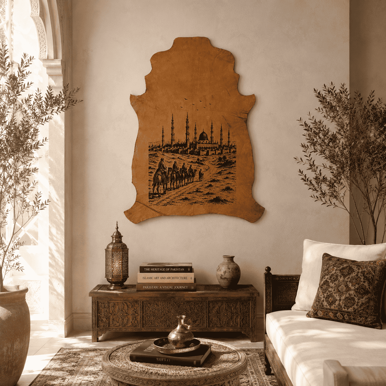 LA-129 The Journey to Madinah 32x24 INCH