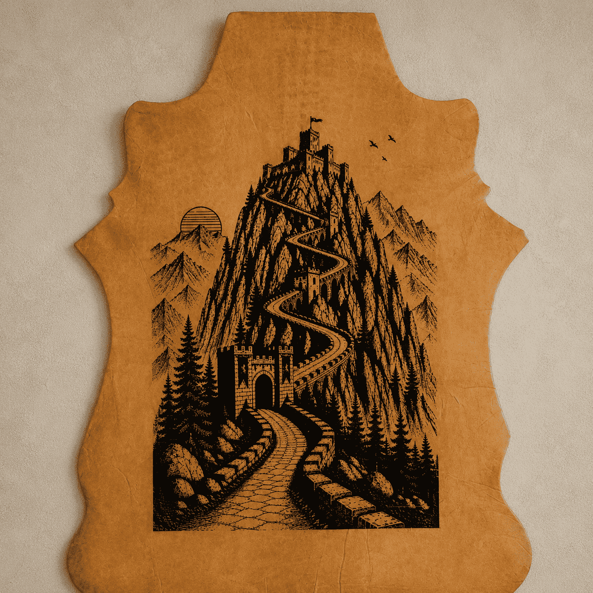 LA-134 The King’s Road 32x24 INCH