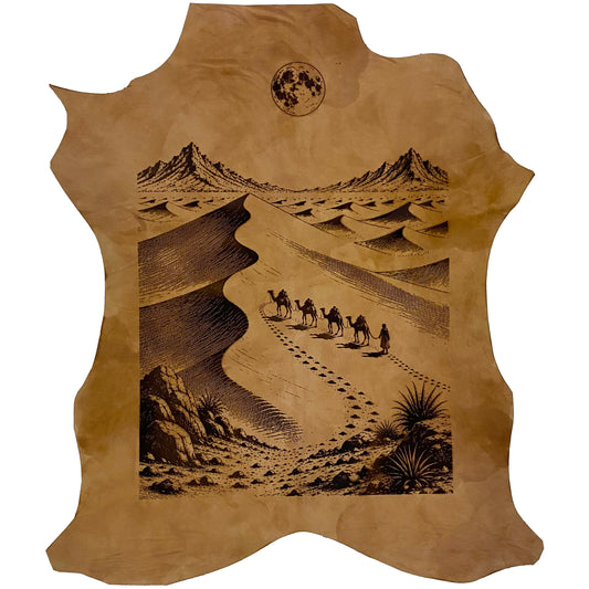 LA-112 The Desert Caravan 32x24 INCH