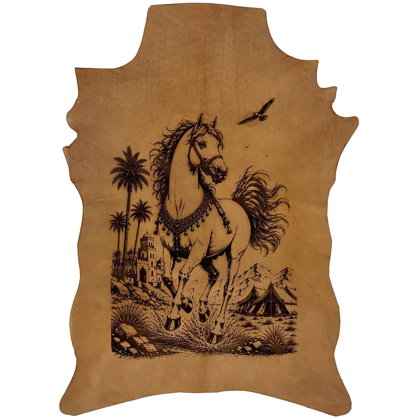 The Desert Stallion LA-136 33x23 INCH
