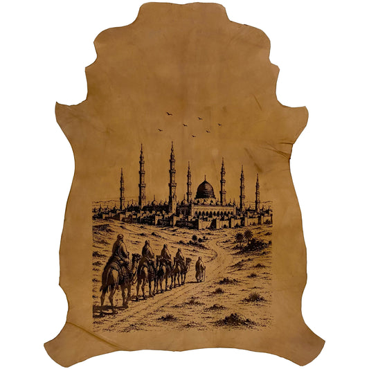 LA-129 The Journey to Madinah 32x24 INCH