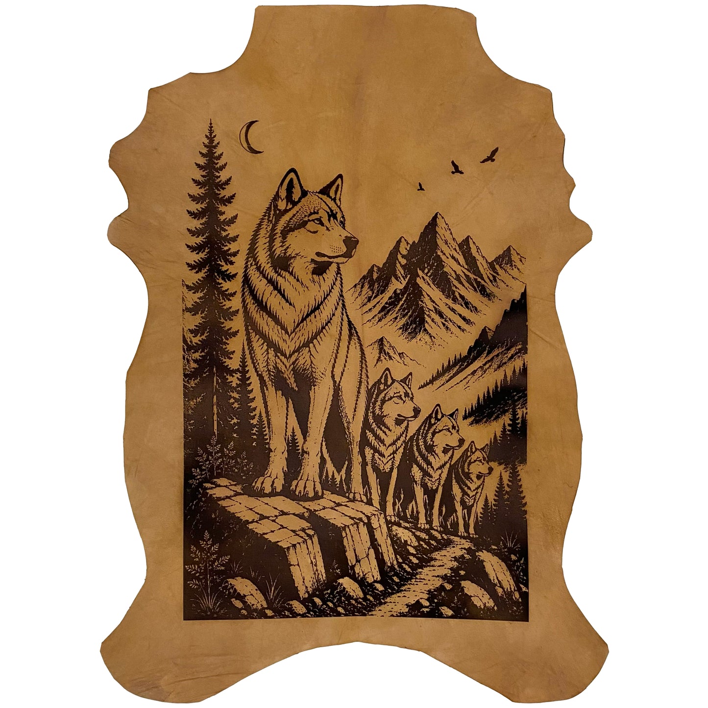 The Alpha Wolf LA-138 30x22 INCH