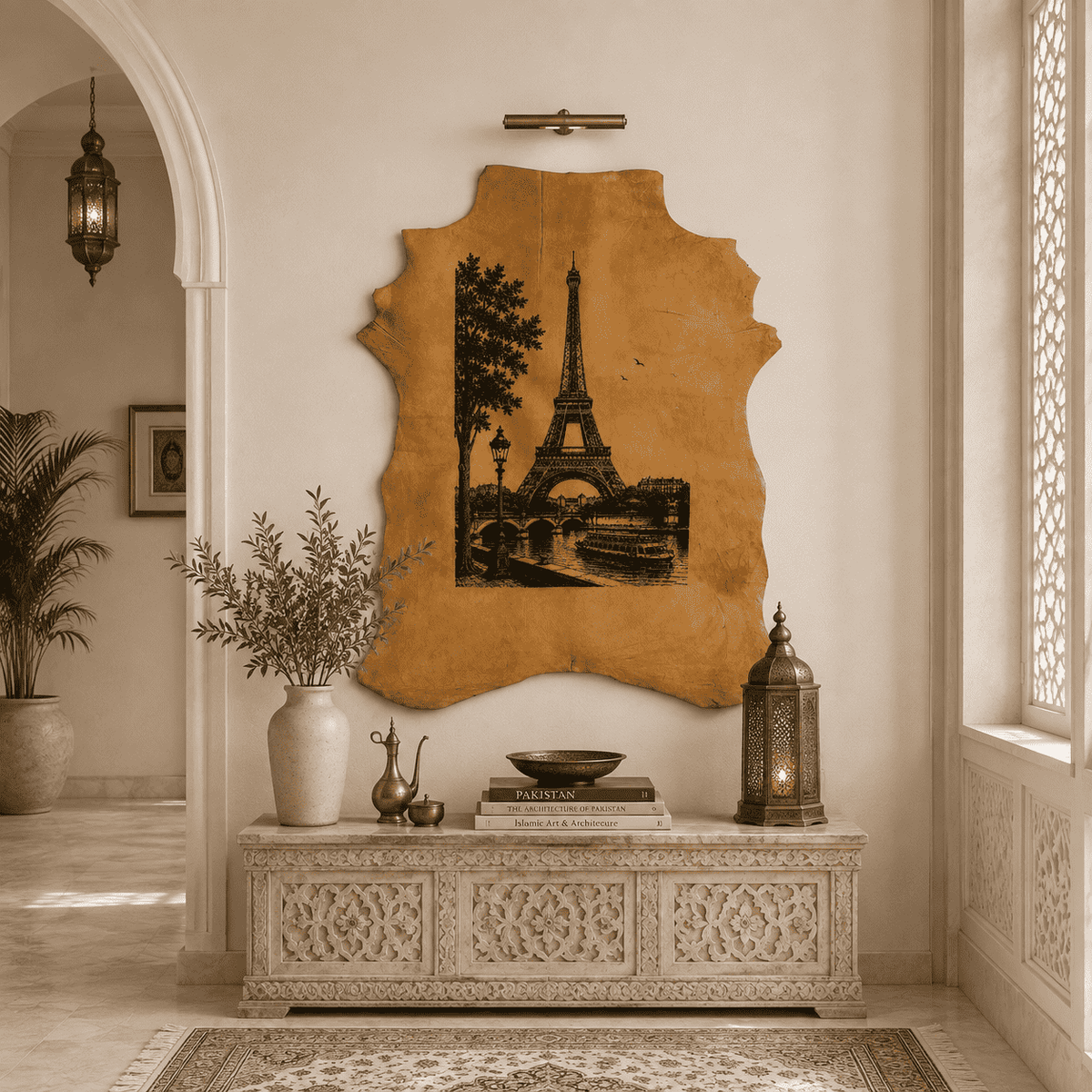 LA-138 The Paris Landmark 32x24 INCH