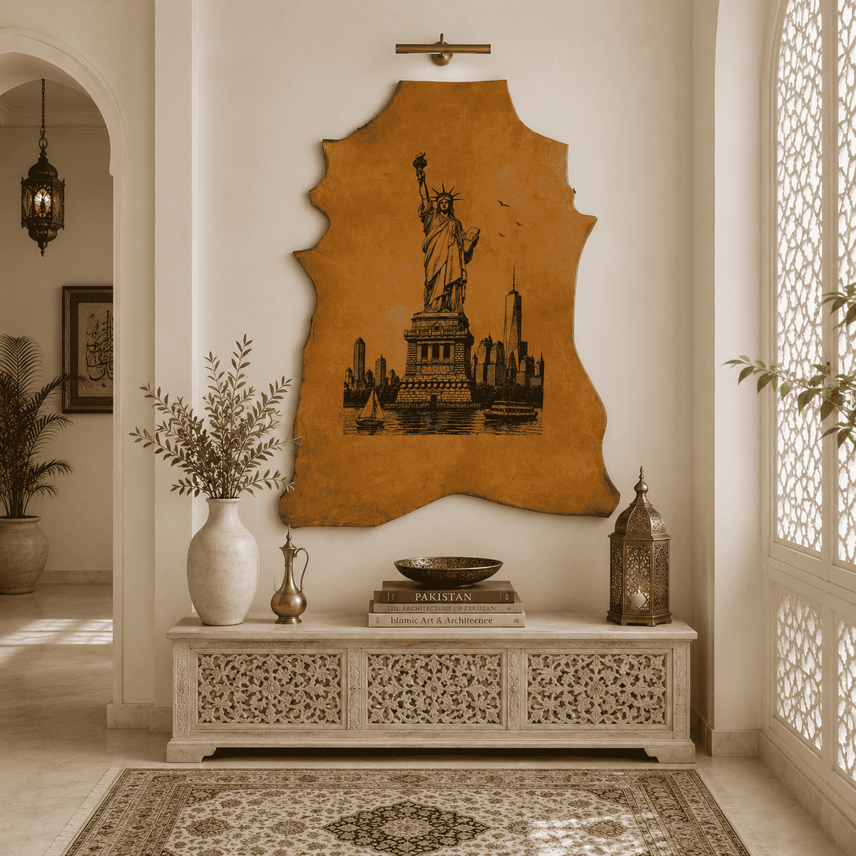 LA-139 The Statue of Liberty 32x24 INCH