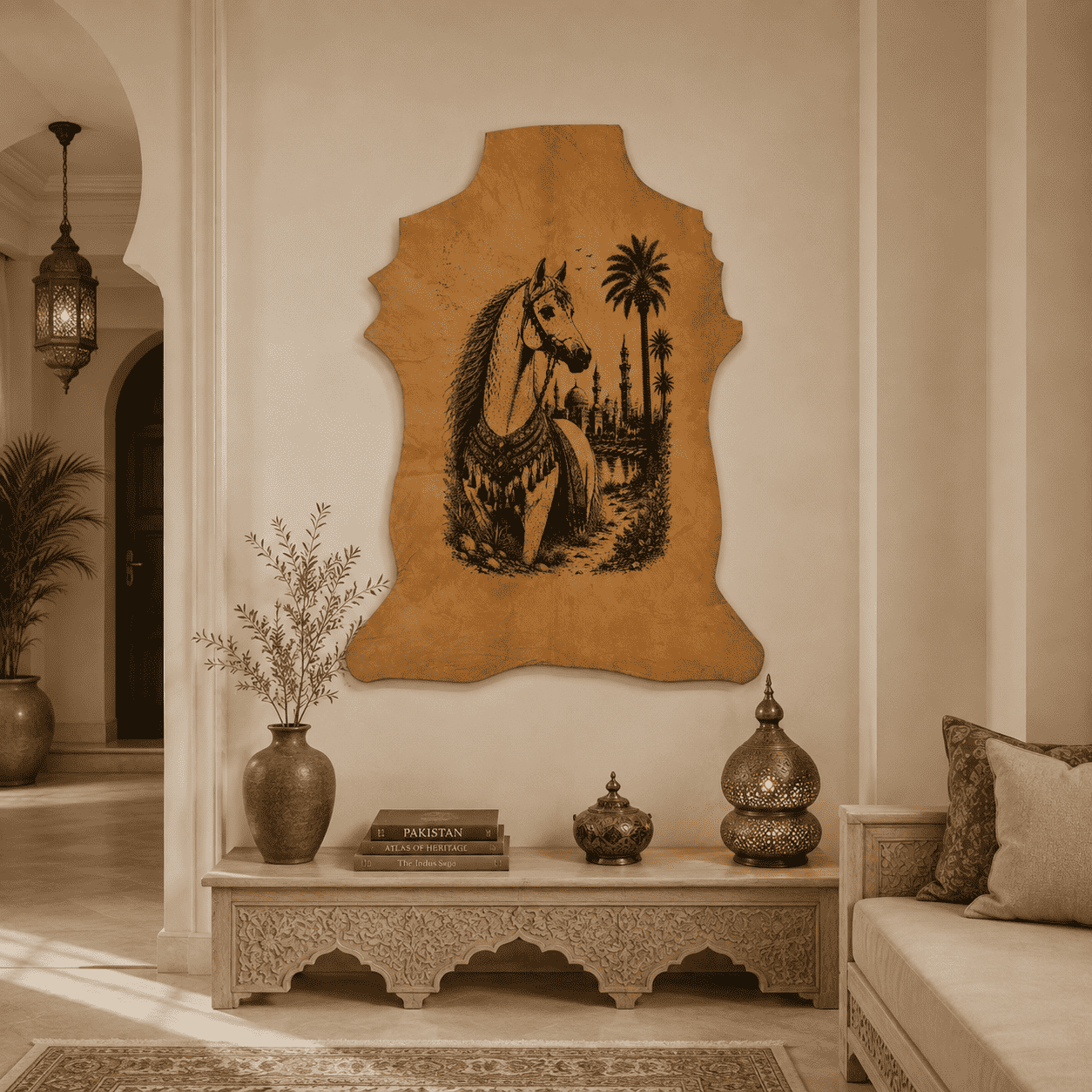 LA-142 The Arabian Majesty 32x24 INCH