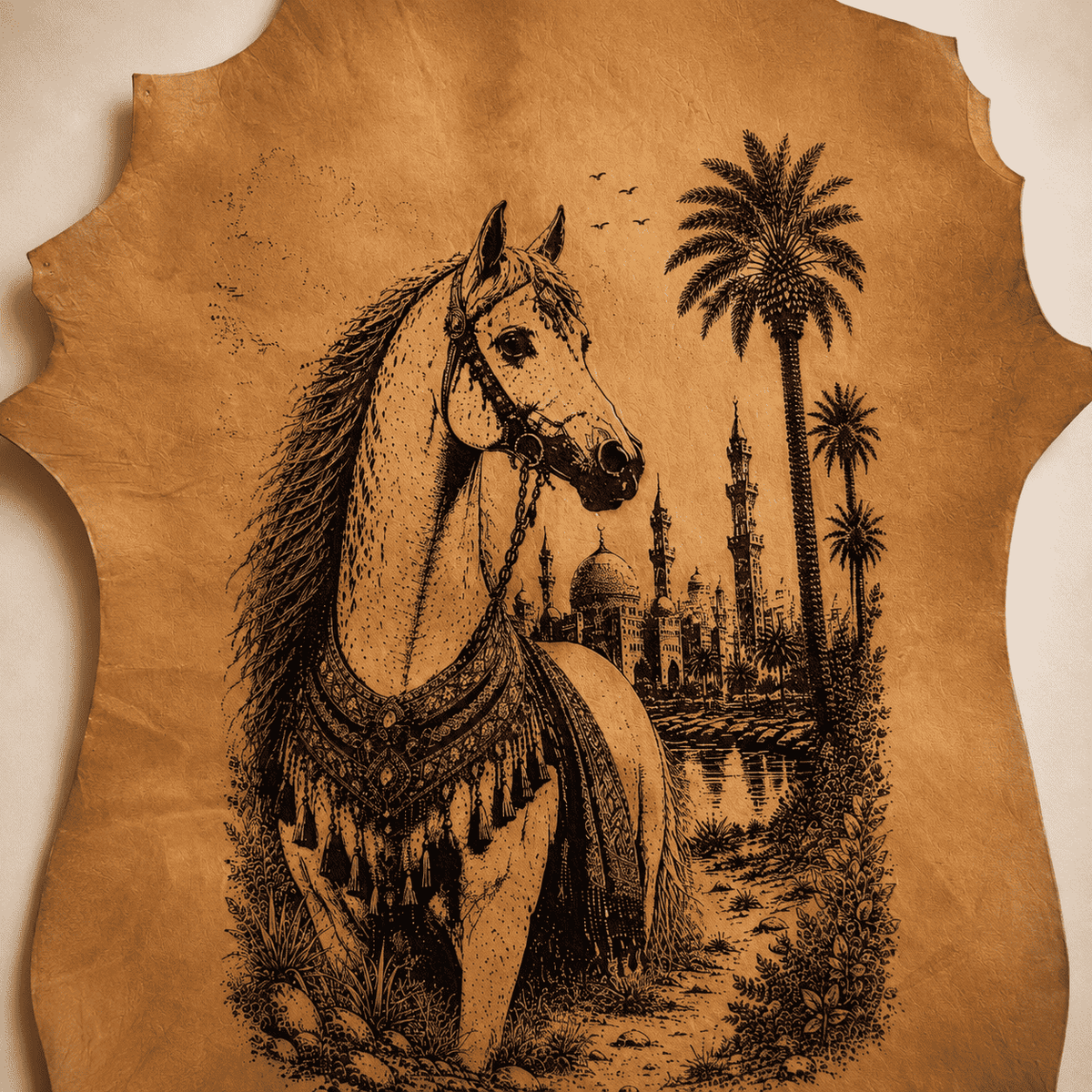 LA-142 The Arabian Majesty 32x24 INCH