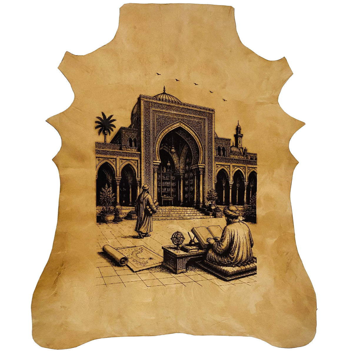 LA-124 The House of Wisdom 32x24 INCH