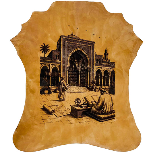 LA-124 The House of Wisdom 32x24 INCH