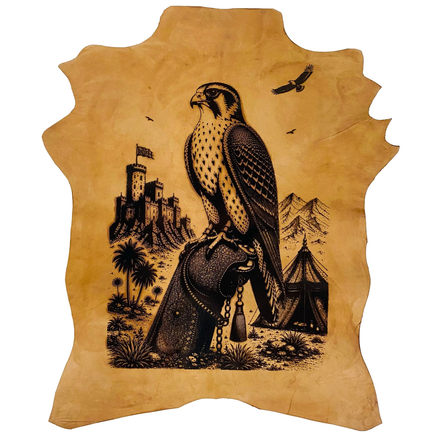 The Falcon's Watch LA-185 28x23 INCH