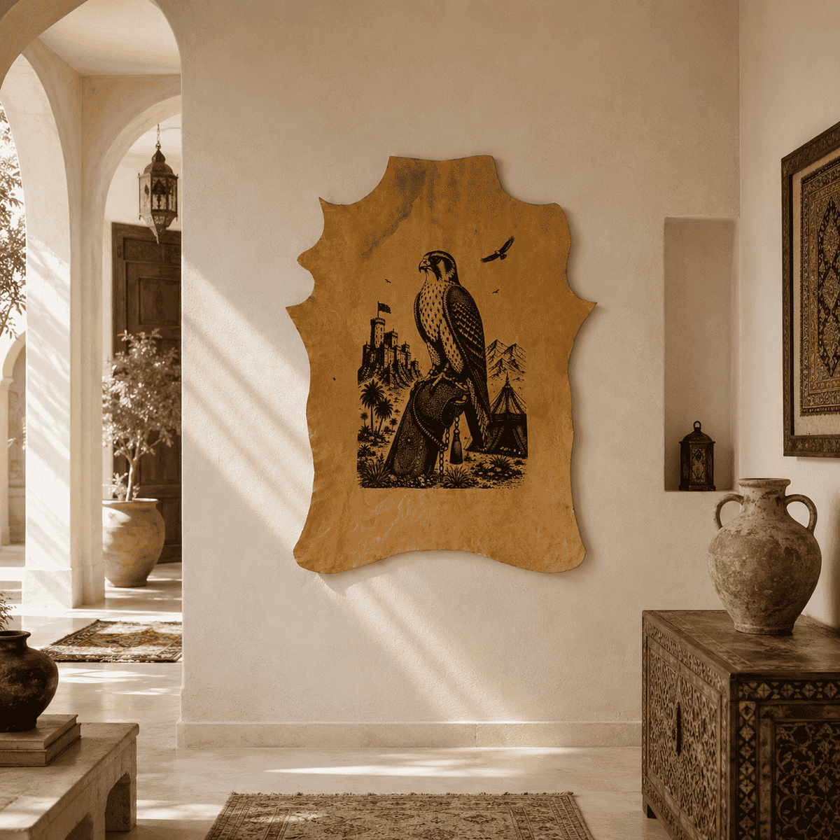 LA-103 The Royal Falcon 32x24 INCH