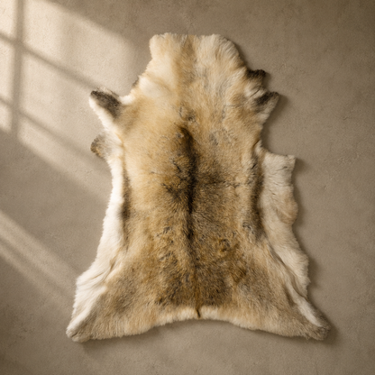 Reindeer Hide Rug RR-102 48x44 INCH