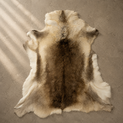 Reindeer Hide Rug RR-104 49x41 INCH
