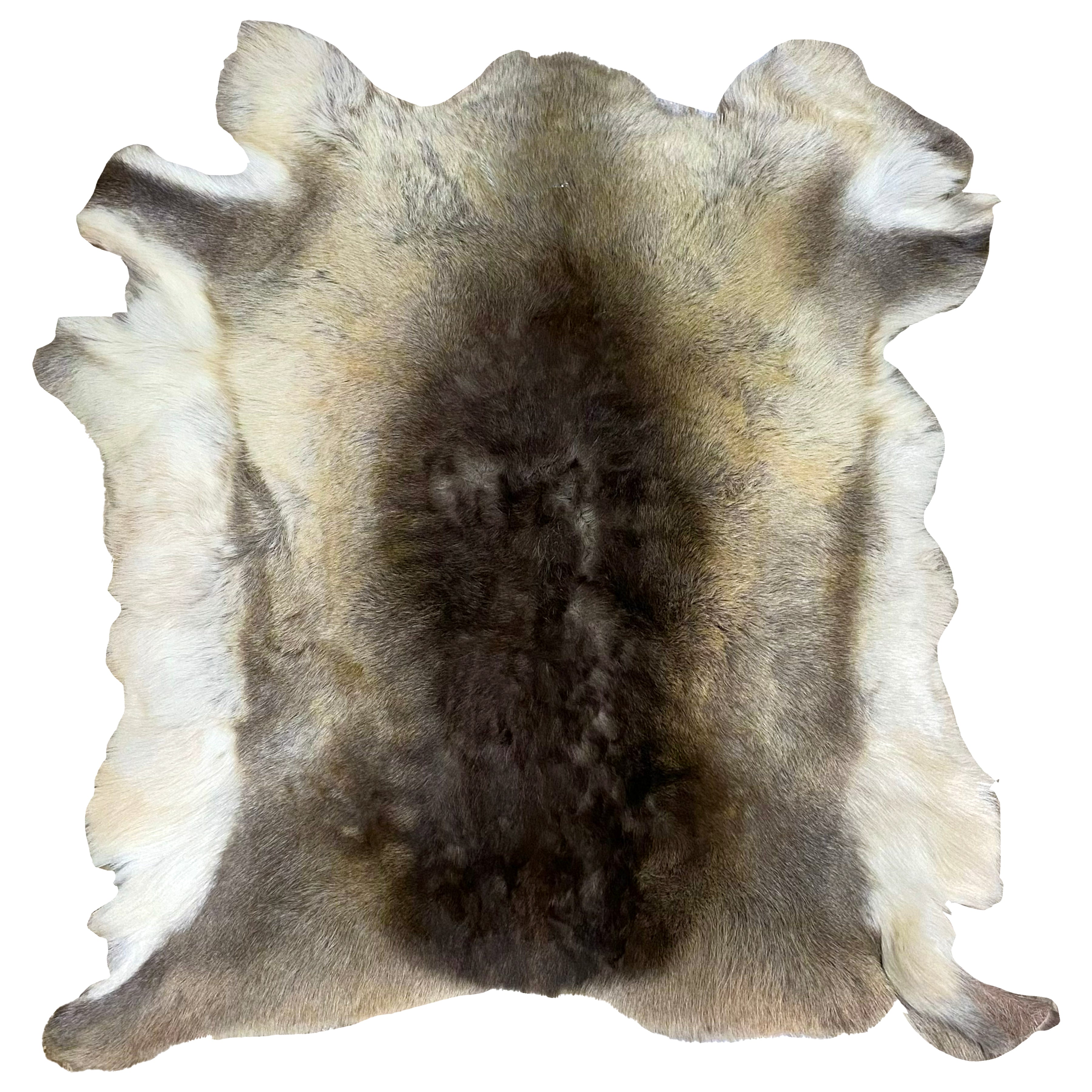 Reindeer Hide Rug RR-107 40X43 INCH