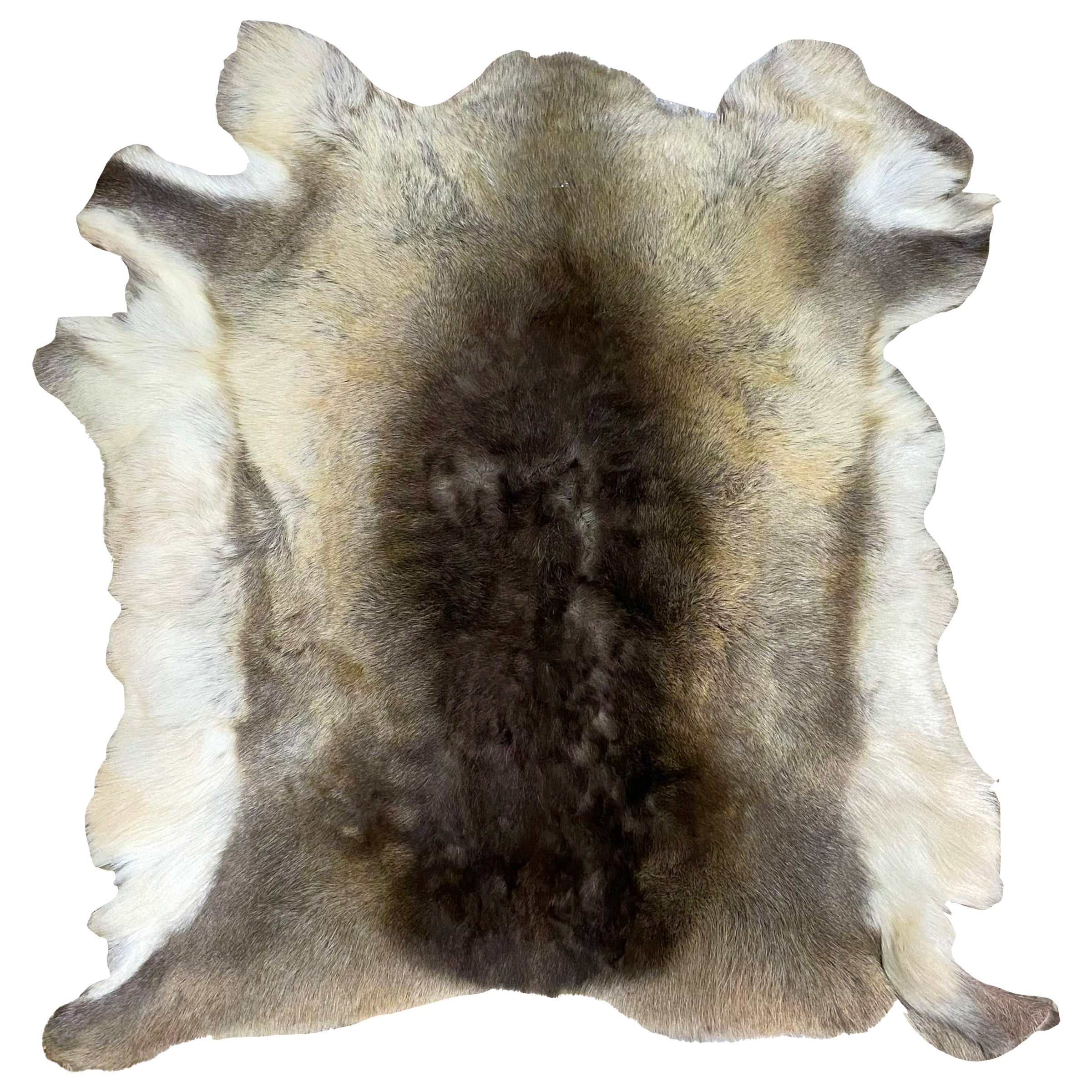 Reindeer Hide Rug RR-107 40X43 INCH