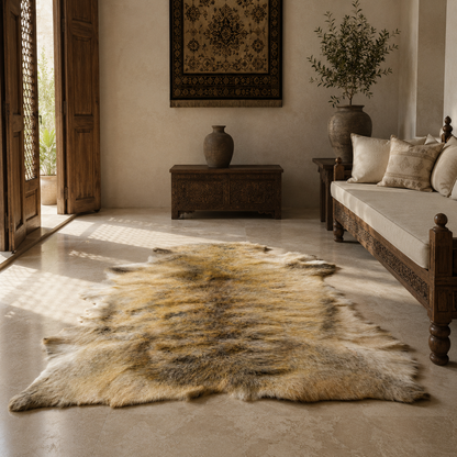 Reindeer Hide Rug RR-108 50X42 INCH