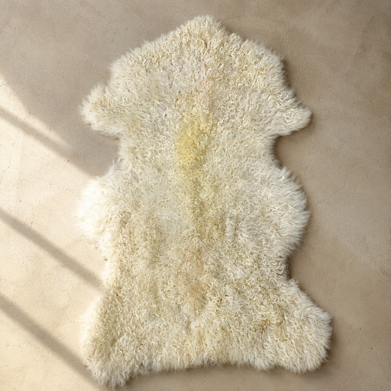 SHEEP SKIN RUG SR-101 35x23 INCH
