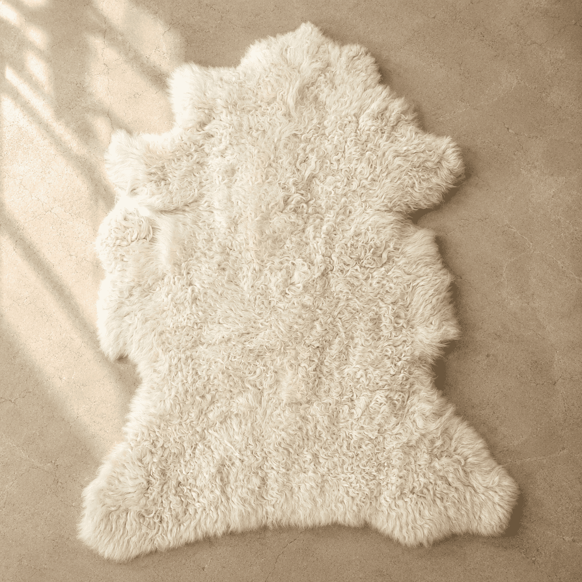 SHEEP SKIN RUG SR-102 36x28 INCH