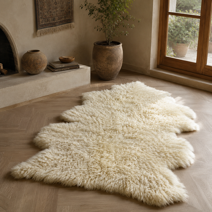 SHEEP SKIN RUG SR-108-6 sq.ft