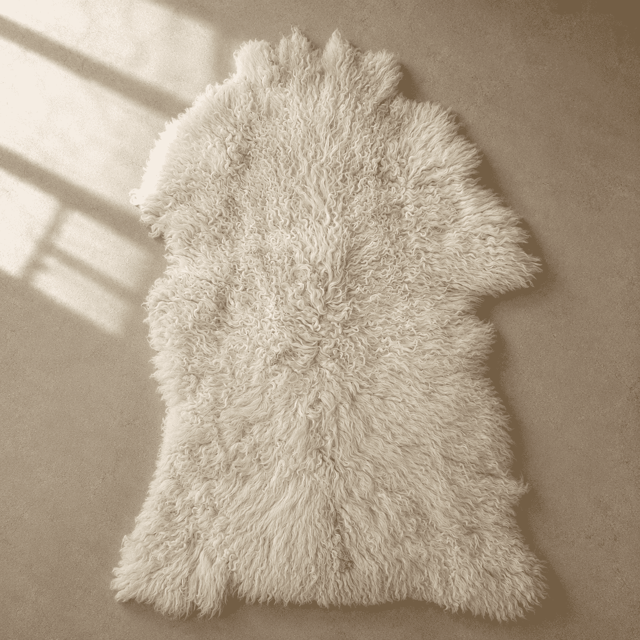 SHEEP SKIN RUG SR-109 34x23 INCH