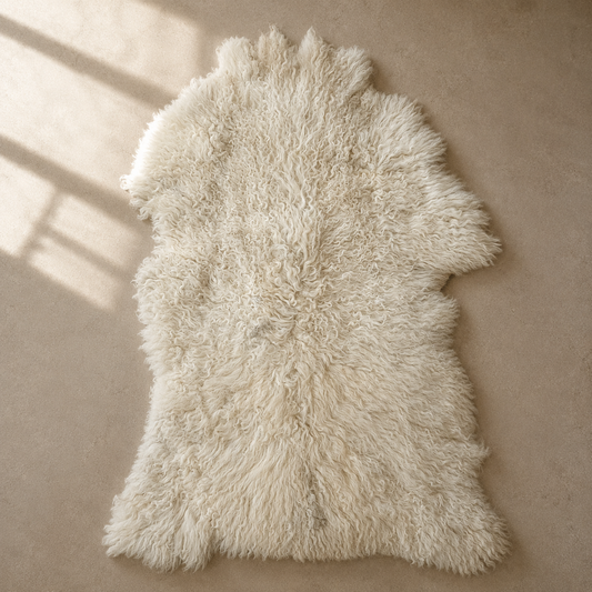 SHEEP SKIN RUG SR-109 34x23 INCH